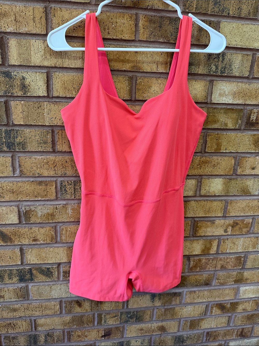 all in motion Coral Pink One-Piece Kids Romper